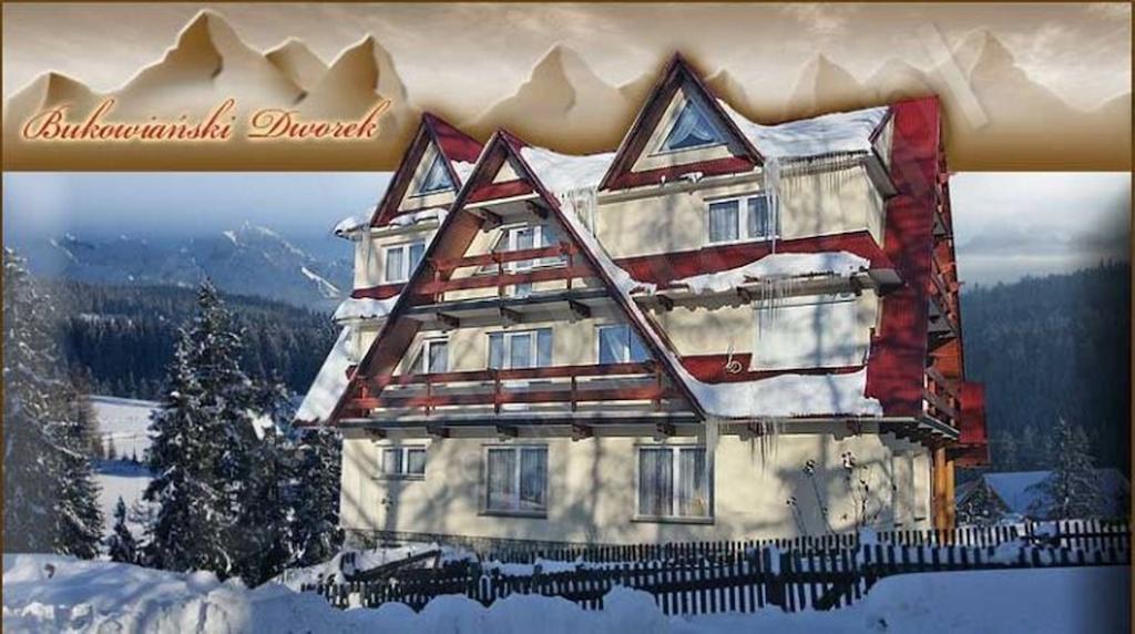 Bukowianski Dworek Bed and Breakfast Bukowina Tatrzańska Exteriör bild